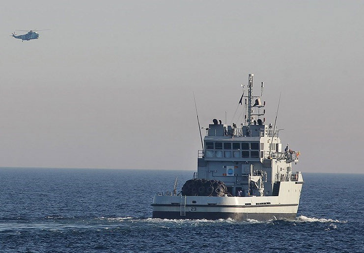 رزمایش مشترک دریایی ایران و پاکستان در تنگه هرمز 